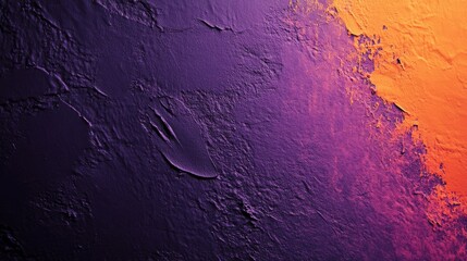 Wall Mural - Abstract textural background of purple and orange shades, 3D, wallpaper

