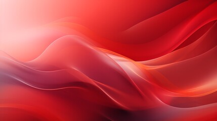 Wall Mural - abstract textural translucent background of red shades , on a black background waves on black backgr
