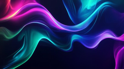 Wall Mural - abstract bright 3d blurred background, wallpaper, template, with gradient, transparent smoke, fog as