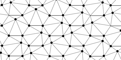 Abstract of simple gray line triangle pattern geometric background. Seamless geometric polygonal repeatable pattern swatch background, Trendy design vector background for web backdrop orpaper print.