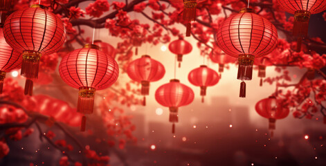 chinese new year lanterns