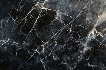Abstract grunge black marble texture with scratches and dust, vintage effect, grainy film texture overlay