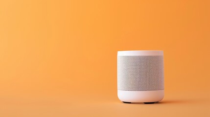 Sticker - Smart Speaker on Orange Background