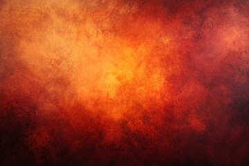 Wall Mural - abstract red and orange background, dark brown background, blurred, grunge texture