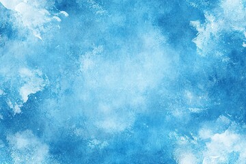 Wall Mural - a blue background, a large white space in the center of the page, a vintage texture
