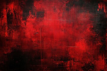 Wall Mural - red grunge background, red texture, dark red, black, dark tones, red and black, red and black, red b