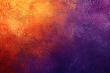 Wall Mural - a smooth orange and purple gradient background, digital art with soft brush strokes, paint texture, 
