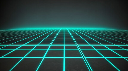 A blue grid with glowing lines on a dark background, a futuristic digital landscape
background, Ai