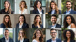 © StockShop - Professional Portraits of Diverse Business Teams in Modern Office Settings – Corporate Team Collaboration and Leadership Concepts