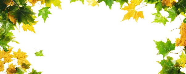 Background image with autumn leaves.