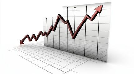 Poster - Upward Trend in Business Growth and Success