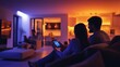 © acnaleksy - people using personal devices, smart home devices