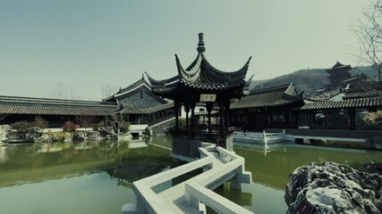 Wall Mural - Urban buildings of Nanjing