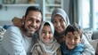 © Imsuniyah - Happy Muslim Family Portrait