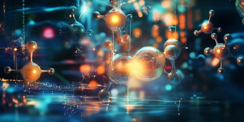 Wall Mural - place of nanotoxicology in modern science