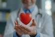 © Rising Monk - Focused man cardiologist or general practitioner listening heartbeat or young female patient at checkup meeting, preventing cardiovascular disease, free, Generative AI
