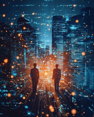 Wall Mural - data consulting and integration 