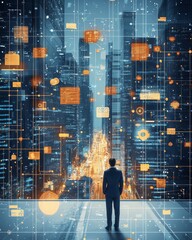 Wall Mural - data consulting and integration