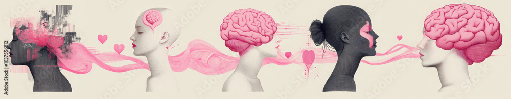 Complexity of human mind. Chaotic nature of human mind, tangled ...