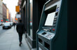 © Родион Бондаренко - street ATM a machine for accepting and issuing cash on plastic cards and paying for services