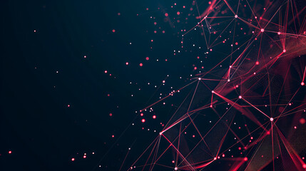 Wall Mural - abstract technology background: innovative concepts in modern ai communication and digital network t