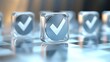 © VRVisionary - Quality Assurance Concept Professionals display a high quality assurance symbol reflecting good service excellence and a premium standard
