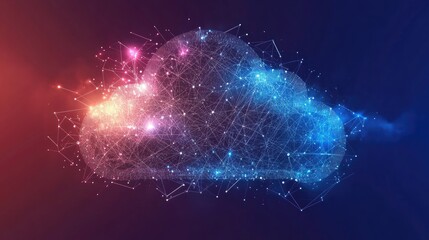 Innovative digital backdrop representing big data concepts A partial banner for cloud computing showcasing mobile visualizations of analytical trends and technological advancements