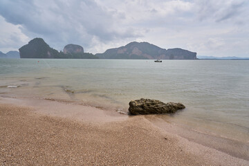 Khao Phing Kan island (James Bond Island) at Ao Phang Nga National Park, Thailand