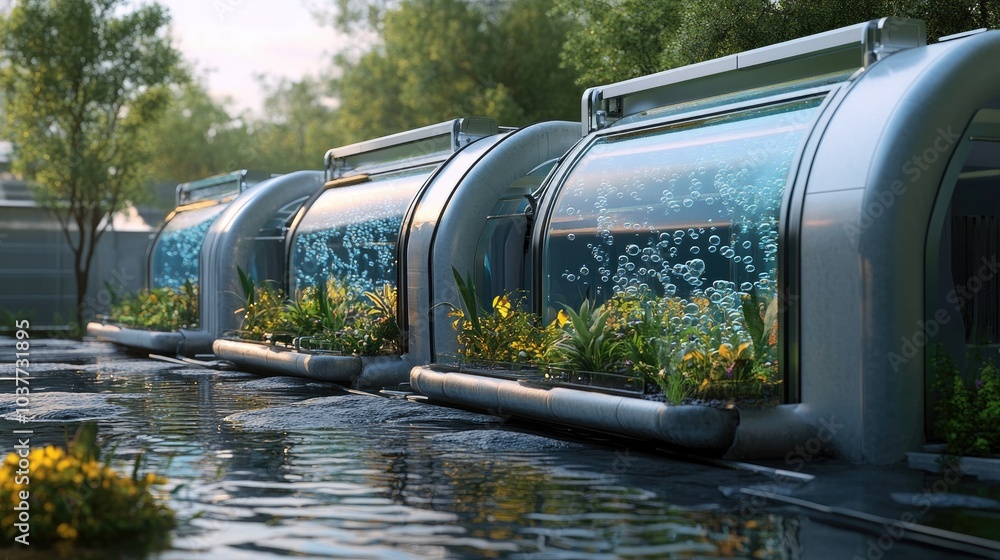 Oxygen generator creates bubbles for wastewater treatment enhancing ...