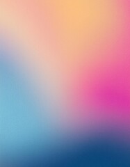 Wall Mural - abstract colorful gradient featuring a blend of pink, yellow, and blue, ideal for a modern and styli