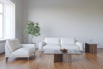 Wall Mural - modern living room