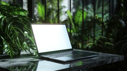 Canvas Print - The Modern Laptop in Nature