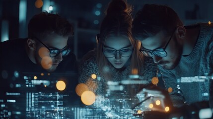 Team of Developers Working on a Project