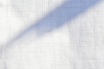 Wall Mural - Natural sunlight shadow on white paper background texture
