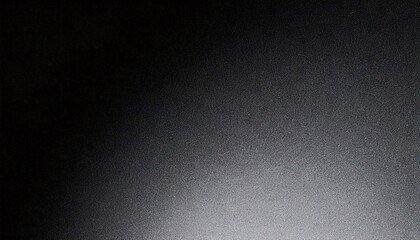 Wall Mural - dark grainy gradient background, black white gray noise texture, monochrome poster header background