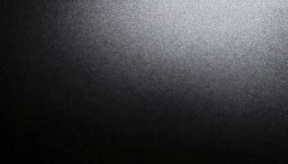 Wall Mural - dark grainy gradient background, black white gray noise texture, monochrome poster header background