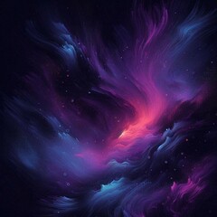 Wall Mural - grainy gradient abstract shape, noise texture on dark background