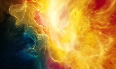 Wall Mural - abstract nebula artwork
