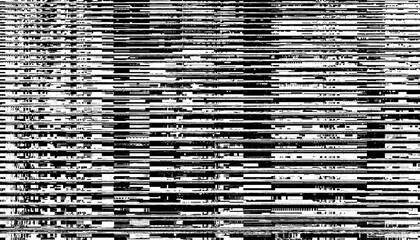 Poster - Abstract black pixelated overlay with a transparent background. Png overlay background