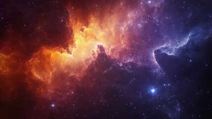 Wall Mural - colorful space galaxy cloud nebula. stary night cosmos. universe science astronomy. supernova backgr