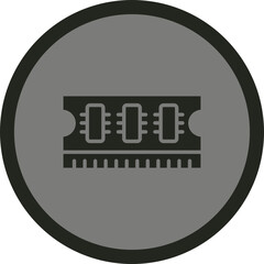 ram memory icon design