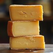 © Bipul Kumar - Delicious aged cheddar cheese blocks