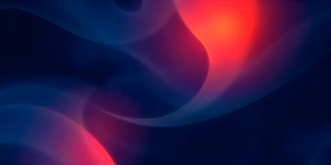 Sticker - Abstract background with red and blue colors.