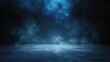 © ChiffonCake - Night Sky with Stars and Fog  Abstract Background  Mystical  Dark Blue  Moody  Dreamy