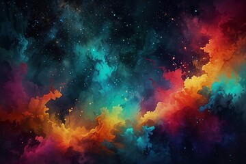 Wall Mural - visualization of fractal realms