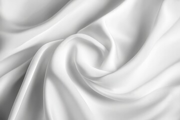 Soft White Fabric Texture with Abstract Background