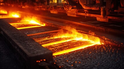 Low-carbon steel plant reducing emissions and enhancing sustainability in the production process.