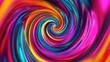 © Theeranan - Bold and bright tie-dye spiral pattern, showcasing vibrant colors on a dynamic background.