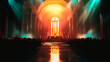 © Concept Photo Studio - Intérieur illuminée d'une église