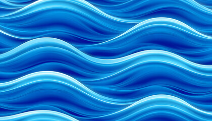 Wall Mural - Abstract background with seamless pattern waves isolated with white highlights, png